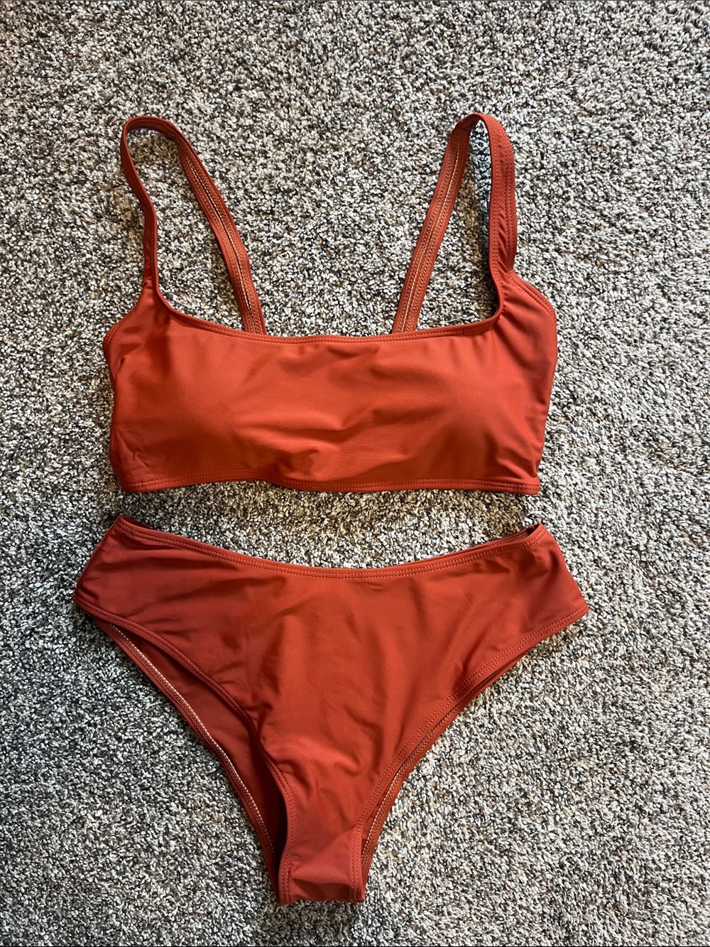 NEW! NEVER WORN Rust Bikini